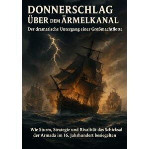 Eberhardt, Christoph Donnerschlag über dem Ärmelkanal: Der dramatische Untergang einer Großmachtflotte: Wie Sturm, Strategie und Rivalität das Schicksal der Armada im 16. Jahrhundert besiegelten Eberhardt, Christoph Donnerschlag über dem Ärmelkanal: Der dramatische Untergang einer Großmachtflotte: Wie Sturm, Strategie und Rivalität das Schicksal der Armada im 16. Jahrhundert besiegelten