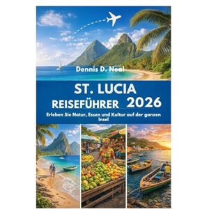 Neal, Dennis D. ST. LUCIA REISEFÜHRER 2026: Erleben Sie Natur, Essen und Kultur auf der ganzen Insel Neal, Dennis D. ST. LUCIA REISEFÜHRER 2026: Erleben Sie Natur, Essen und Kultur auf der ganzen Insel