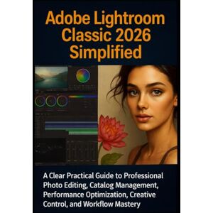 Caldwell, Wren Adobe Lightroom Classic 2026 Simplified: A Clear Practical Guide to Professional Photo Editing, Catalog Management, Performance Optimization, Creative Control, and Workflow Mastery Caldwell, Wren Adobe Lightroom Classic 2026 Simplified: A Clear Practical Guide to Professional Photo Editing, Catalog Management, Performance Optimization, Creative Control, and Workflow Mastery
