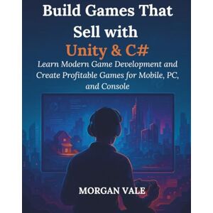 Vale, Morgan Build Games That Sell with Unity & C#: Learn Modern Game Development and Create Profitable Games for Mobile, PC, and Console (Pixel to Polygon ... 2D & 3D Graphics for Modern Game Development) Vale, Morgan Build Games That Sell with Unity & C#: Learn Modern Game Development and Create Profitable Games for Mobile, PC, and Console (Pixel to Polygon ... 2D & 3D Graphics for Modern Game Development)