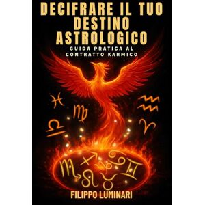 Luminari, Filippo Decifrare il Tuo Destino Astrologico: Guida Pratica al Contratto Karmico: Usa il tema natale per trasformare le sfide in crescita e compiere la missione scritta nella tua vita Luminari, Filippo Decifrare il Tuo Destino Astrologico: Guida Pratica al Contratto Karmico: Usa il tema natale per trasformare le sfide in crescita e compiere la missione scritta nella tua vita