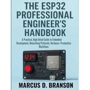 Branson, Marcus D. The ESP32 PROFESSIONAL ENGINEER'S HANDBOOK: A Practical High Detail Guide to Embedded Development, Networking Protocols, Hardware Design, and Production Workflows Branson, Marcus D. The ESP32 PROFESSIONAL ENGINEER'S HANDBOOK: A Practical High Detail Guide to Embedded Development, Networking Protocols, Hardware Design, and Production Workflows