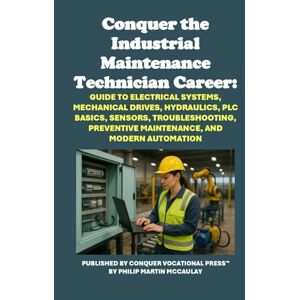McCaulay, Philip Martin Conquer the Industrial Maintenance Technician Career: Guide to Electrical Systems, Mechanical Drives, Hydraulics, PLC Basics, Sensors, ... and Modern Automation (Vocational Guidance) McCaulay, Philip Martin Conquer the Industrial Maintenance Technician Career: Guide to Electrical Systems, Mechanical Drives, Hydraulics, PLC Basics, Sensors, ... and Modern Automation (Vocational Guidance)