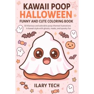 Tech, Ilary Kawaii Poop Halloween – Funny and Cute Coloring Book: 50 hilarious and adorable poop-themed ilustrations in kawaii style with ghosts, masks, and spooky fun (Coloring Books) Tech, Ilary Kawaii Poop Halloween – Funny and Cute Coloring Book: 50 hilarious and adorable poop-themed ilustrations in kawaii style with ghosts, masks, and spooky fun (Coloring Books)