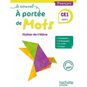 Bourgouint, Philippe Le nouvel A portée de mots CE1 Fichier élève Ed. 2023: Fichier de l'élève Bourgouint, Philippe Le nouvel A portée de mots CE1 Fichier élève Ed. 2023: Fichier de l'élève