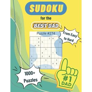 Puzzle Books, RoxLou Sudoku for the Best Dad: Challenging Number Puzzles for Men Who Love Brain Games A Fun Gift Idea for Father's Day, Birthdays, and Holidays Puzzle Books, RoxLou Sudoku for the Best Dad: Challenging Number Puzzles for Men Who Love Brain Games A Fun Gift Idea for Father's Day, Birthdays, and Holidays