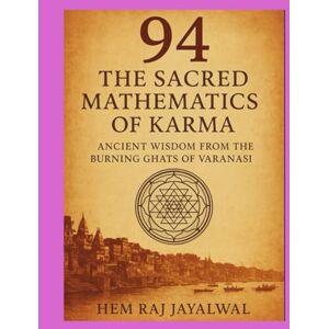 Jayalwal, Mr Hem Raj Sharma 94 :THE SACRED MATHEMATICS OF KARMA: ANCIENT WISDOM FROM THE BURNING GHATS OF VARANASI Jayalwal, Mr Hem Raj Sharma 94 :THE SACRED MATHEMATICS OF KARMA: ANCIENT WISDOM FROM THE BURNING GHATS OF VARANASI