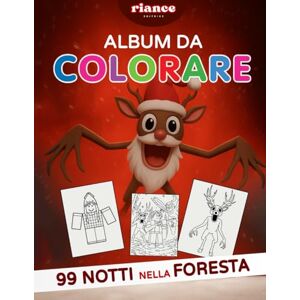 Riance ALBUM DA COLORARE 99 NOTTI NELLA FORESTA: Libro da colorare per bambini e ragazzi Disegni da colorare Sopravvivi 99 Notti nella Foresta Cervo Gufo ... pagine A4 da colorare dipingere e disegnare Riance ALBUM DA COLORARE 99 NOTTI NELLA FORESTA: Libro da colorare per bambini e ragazzi Disegni da colorare Sopravvivi 99 Notti nella Foresta Cervo Gufo ... pagine A4 da colorare dipingere e disegnare