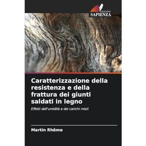 Rhême, Martin Caratterizzazione della resistenza e della frattura dei giunti saldati in legno: Effetti dell'umidità e dei carichi misti Rhême, Martin Caratterizzazione della resistenza e della frattura dei giunti saldati in legno: Effetti dell'umidità e dei carichi misti