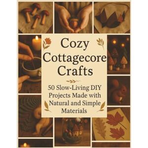 Alamad, Omar S. Cozy Cottagecore Crafts: 50 Slow-Living DIY Projects Made with Natural and Simple Materials (DIY Crafts) Alamad, Omar S. Cozy Cottagecore Crafts: 50 Slow-Living DIY Projects Made with Natural and Simple Materials (DIY Crafts)
