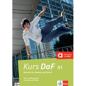 Schweiger, Kathrin Kurs DaF A1 Deutsch für Studium und Beruf Kurs- und Übungsbuch mit Audios und Videos: Kurs- und Ubungsbuch A1 mit Audios und Videos Schweiger, Kathrin Kurs DaF A1 Deutsch für Studium und Beruf Kurs- und Übungsbuch mit Audios und Videos: Kurs- und Ubungsbuch A1 mit Audios und Videos