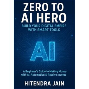 JAIN, HITENDRA Zero to AI Hero: Build Your Digital Empire with Smart Tools: A Beginner’s Guide to Making Money with AI, Automation & Passive Income (AI MONEY MASTERY) JAIN, HITENDRA Zero to AI Hero: Build Your Digital Empire with Smart Tools: A Beginner’s Guide to Making Money with AI, Automation & Passive Income (AI MONEY MASTERY)