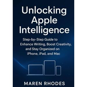 Rhodes, Maren Unlocking Apple Intelligence: Step-by-Step Guide to Enhance Writing, Boost Creativity, and Stay Organized on iPhone, iPad, and Mac Rhodes, Maren Unlocking Apple Intelligence: Step-by-Step Guide to Enhance Writing, Boost Creativity, and Stay Organized on iPhone, iPad, and Mac