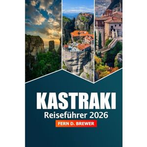 Brewer, Fern D. Kastraki Reiseführer 2026: Wichtige Tipps für die Erkundung von Meteora, Griechenland: Wanderwege, Abenteuer, Kultur und Sehenswürdigkeiten, die man im Herzen von Thessalien unbedingt besuchen muss Brewer, Fern D. Kastraki Reiseführer 2026: Wichtige Tipps für die Erkundung von Meteora, Griechenland: Wanderwege, Abenteuer, Kultur und Sehenswürdigkeiten, die man im Herzen von Thessalien unbedingt besuchen muss