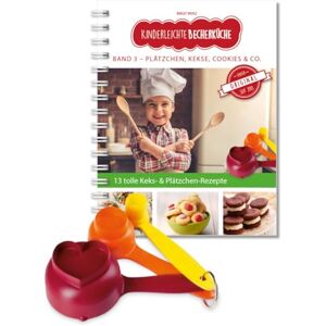 Wenz, Birgit Kinderleichte Becherküche Plätzchen, Kekse, Cookies & Co.: Backset inkl. 3-teiliges Messbecher-Set Wenz, Birgit Kinderleichte Becherküche Plätzchen, Kekse, Cookies & Co.: Backset inkl. 3-teiliges Messbecher-Set