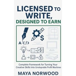 NORWOOD, MAYA Licensed to Write, Designed to Earn: Complete Framework for Turning Your Creative Skills Into Unstoppable Profit Machines (The Computer and Graphics Design Mastery Series) NORWOOD, MAYA Licensed to Write, Designed to Earn: Complete Framework for Turning Your Creative Skills Into Unstoppable Profit Machines (The Computer and Graphics Design Mastery Series)