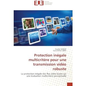 Serrar, Ouafae Protection inégale multicritère pour une transmission vidéo robuste: La protection inégale des flux vidéo basée sur une évaluation multicritère perceptuelle Serrar, Ouafae Protection inégale multicritère pour une transmission vidéo robuste: La protection inégale des flux vidéo basée sur une évaluation multicritère perceptuelle