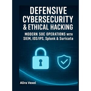 Vexel, Alira Defensive Cybersecurity & Ethical Hacking: Modern SOC Operations with SIEM, IDS/IPS, Splunk & Suricata Vexel, Alira Defensive Cybersecurity & Ethical Hacking: Modern SOC Operations with SIEM, IDS/IPS, Splunk & Suricata