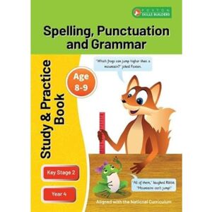 Books, Foxton KS2 Spelling, Punctuation & Grammar Study and Practice Book for Ages 8-9 (Year 4) Perfect for learning at home or use in the classroom (Foxton Skills Builders) Books, Foxton KS2 Spelling, Punctuation & Grammar Study and Practice Book for Ages 8-9 (Year 4) Perfect for learning at home or use in the classroom (Foxton Skills Builders)