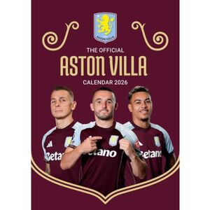 2026 CALENDAR ASTON VILLA FC MONTH TO VIEW A3 WALL CALENDAR OFFICIAL PRODUCT 2026 CALENDAR ASTON VILLA FC MONTH TO VIEW A3 WALL CALENDAR OFFICIAL PRODUCT