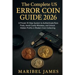 James, Maribel The Complete US Error Coin Guide 2026: A Proven 10-Step System to Authenticate Rare Finds, Avoid Costly Mistakes, and Unlock Hidden Profits in Modern Coin Collecting(Illustration) James, Maribel The Complete US Error Coin Guide 2026: A Proven 10-Step System to Authenticate Rare Finds, Avoid Costly Mistakes, and Unlock Hidden Profits in Modern Coin Collecting(Illustration)