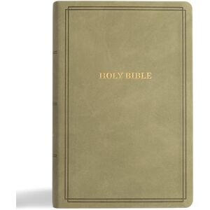 B&H Publishing Group KJV Large Print Personal Size Reference Bible, Sage B&H Publishing Group KJV Large Print Personal Size Reference Bible, Sage