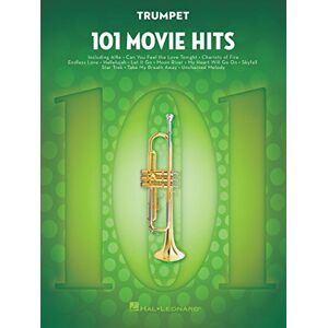 Various 101 Movie Hits – Trumpet Sheet Music Songbook Instrumental Folio for All Levels Includes My Heart Will Go On, Mission Impossible, Eye of the ... Panther and More: 101 Movie Hits for Trumpet Various 101 Movie Hits – Trumpet Sheet Music Songbook Instrumental Folio for All Levels Includes My Heart Will Go On, Mission Impossible, Eye of the ... Panther and More: 101 Movie Hits for Trumpet