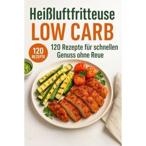 Slagde, Glenda Heißluftfritteuse Low Carb: 120 Rezepte für schnellen Genuss ohne Reue Slagde, Glenda Heißluftfritteuse Low Carb: 120 Rezepte für schnellen Genuss ohne Reue