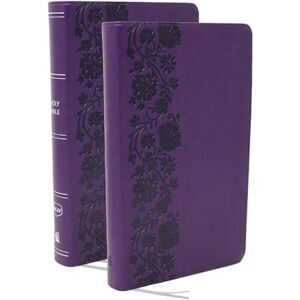 Thomas Nelson NKJV Bible + Journal Set: Personal Size, Large Print Bible with Cross-References, Purple Leathersoft: Purple Leathersoft, Comfort Print Thomas Nelson NKJV Bible + Journal Set: Personal Size, Large Print Bible with Cross-References, Purple Leathersoft: Purple Leathersoft, Comfort Print
