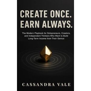 Vale, Cassandra CREATE ONCE. EARN ALWAYS.: The Modern Playbook for Solopreneurs, Creators, and Independent Thinkers Who Want to Build Long-Term Income from Their Genius Vale, Cassandra CREATE ONCE. EARN ALWAYS.: The Modern Playbook for Solopreneurs, Creators, and Independent Thinkers Who Want to Build Long-Term Income from Their Genius