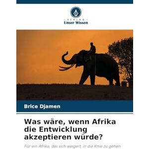 Djamen, Brice Was wäre, wenn Afrika die Entwicklung akzeptieren würde?: Für ein Afrika, das sich weigert, in die Knie zu gehen Djamen, Brice Was wäre, wenn Afrika die Entwicklung akzeptieren würde?: Für ein Afrika, das sich weigert, in die Knie zu gehen