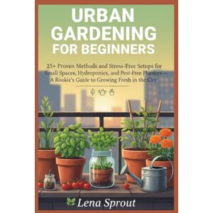 SPROUT., LENA Urban Gardening For Beginners.: 25+ Proven Methods and Stress-Free Setups for Small Spaces, Hydroponics, and Pest-Free Planters — A Rookie’s Guide to Growing Fresh in the City. SPROUT., LENA Urban Gardening For Beginners.: 25+ Proven Methods and Stress-Free Setups for Small Spaces, Hydroponics, and Pest-Free Planters — A Rookie’s Guide to Growing Fresh in the City.