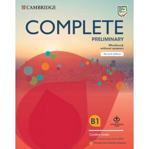 Cooke, Caroline Complete Preliminary Workbook without Answers with Downloadable Audio English for Spanish Speakers Cooke, Caroline Complete Preliminary Workbook without Answers with Downloadable Audio English for Spanish Speakers