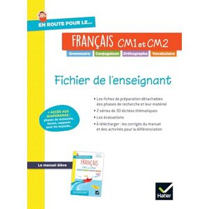 Chambon, Célia En route pour le Français ! CM1 CM2 Ed. 2025 Fichier de l'enseignant Chambon, Célia En route pour le Français ! CM1 CM2 Ed. 2025 Fichier de l'enseignant