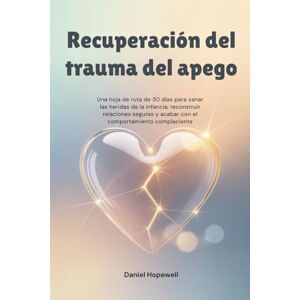 Hopewell, Daniel Recuperación del trauma del apego: Una hoja de ruta de 30 días para sanar las heridas de la infancia, reconstruir relaciones seguras y acabar con el comportamiento complaciente. Hopewell, Daniel Recuperación del trauma del apego: Una hoja de ruta de 30 días para sanar las heridas de la infancia, reconstruir relaciones seguras y acabar con el comportamiento complaciente.