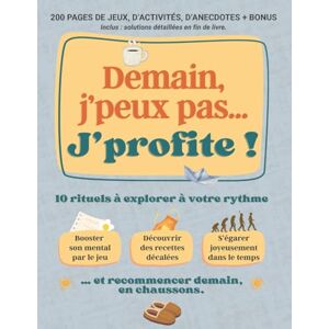 Editions, Libellule Bleue Livre d’activités décalé pour adultes et seniors: 160 jeux de logique, mots mêlés, sudokus, anecdotes et recettes insolites · Une belle idée de cadeau détente, pour un proche ou pour soi. Editions, Libellule Bleue Livre d’activités décalé pour adultes et seniors: 160 jeux de logique, mots mêlés, sudokus, anecdotes et recettes insolites · Une belle idée de cadeau détente, pour un proche ou pour soi.