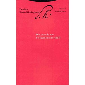 Philosophy O lo uno o lo otro : un fragmento de vida II Philosophy O lo uno o lo otro : un fragmento de vida II