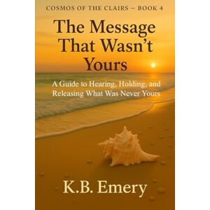 Emery, K. B. The Message That Wasn’t Yours: A Guide to Hearing, Holding, and Releasing What Was Never Yours (COSMOS OF THE CLAIRS) Emery, K. B. The Message That Wasn’t Yours: A Guide to Hearing, Holding, and Releasing What Was Never Yours (COSMOS OF THE CLAIRS)