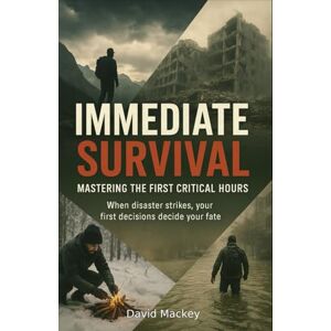 Mackey, David IMMEDIATE SURVIVAL: MASTERING THE FIRST CRITICAL HOURS When disaster strikes, your first decisions decide your fate Mackey, David IMMEDIATE SURVIVAL: MASTERING THE FIRST CRITICAL HOURS When disaster strikes, your first decisions decide your fate