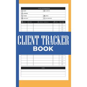 Publishing, Noelle Faugno Client Tracker Book: Hardcover & Hardback Client Data Profile Organizer & Log Book With All Customer Related Information For Business (Client Record Book) Publishing, Noelle Faugno Client Tracker Book: Hardcover & Hardback Client Data Profile Organizer & Log Book With All Customer Related Information For Business (Client Record Book)