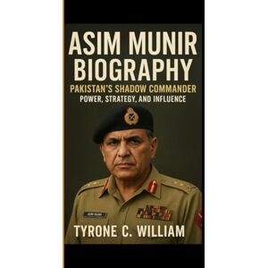 C. William, Tyrone ASIM MUNIR BIOGRAPHY: Pakistan's Shadow commander Power, strategy, and influence C. William, Tyrone ASIM MUNIR BIOGRAPHY: Pakistan's Shadow commander Power, strategy, and influence