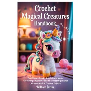 Jarius, William Crochet Magical Creatures Handbook: The Ultimate Step by Step Guide to Master Crocheting Amigurumi Patterns and Techniques with Adorable Magical Creature Projects Jarius, William Crochet Magical Creatures Handbook: The Ultimate Step by Step Guide to Master Crocheting Amigurumi Patterns and Techniques with Adorable Magical Creature Projects