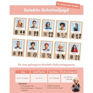 Peijan, Stefanie Detektiv-Schnitzeljagd für Kinder – Das verschwundene Portemonnaie: Spannendes Rätsel-Abenteuer für Geburtstage & Kinderfeste Komplett-Set mit ... Hinweisen Schatzsuche für drinnen & draußen Peijan, Stefanie Detektiv-Schnitzeljagd für Kinder – Das verschwundene Portemonnaie: Spannendes Rätsel-Abenteuer für Geburtstage & Kinderfeste Komplett-Set mit ... Hinweisen Schatzsuche für drinnen & draußen