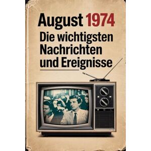 Hellner, Clara August 1974: Die wichtigsten Nachrichten und Ereignisse: Ein besonderes Geschenk für alle, die im August 1974 geboren wurden – Eine spannende Zeitreise in deinen Geburtsmonat Hellner, Clara August 1974: Die wichtigsten Nachrichten und Ereignisse: Ein besonderes Geschenk für alle, die im August 1974 geboren wurden – Eine spannende Zeitreise in deinen Geburtsmonat