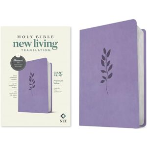 NLT Giant Print Premium Value Bible, Filament-Enabled: New Living Translation, Lavender Vine, Giant Print Premium Value, Filament-enabled Edition NLT Giant Print Premium Value Bible, Filament-Enabled: New Living Translation, Lavender Vine, Giant Print Premium Value, Filament-enabled Edition