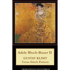 Adele Bloch-Bauer II: Gustav Klimt Cross Stitch Pattern Adele Bloch-Bauer II: Gustav Klimt Cross Stitch Pattern