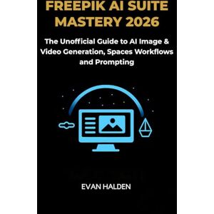 Halden, Evan Freepik AI Suite Mastery 2026: The Unofficial Guide to AI Image & Video Generation, Spaces Workflows and Prompting Halden, Evan Freepik AI Suite Mastery 2026: The Unofficial Guide to AI Image & Video Generation, Spaces Workflows and Prompting