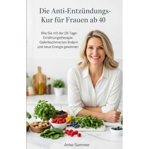 Sommer, Anke Die Anti-Entzündungs-Kur für Frauen ab 40: Wie Sie mit der 28-Tage-Ernährungstherapie Gelenkschmerzen lindern und neue Energie gewinnen Sommer, Anke Die Anti-Entzündungs-Kur für Frauen ab 40: Wie Sie mit der 28-Tage-Ernährungstherapie Gelenkschmerzen lindern und neue Energie gewinnen