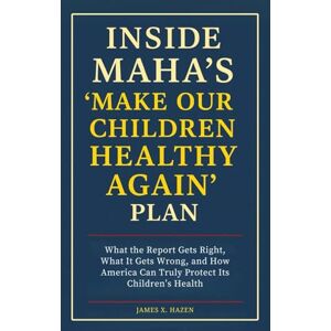 Hazen, James X. Inside MAHA’s “Make Our Children Healthy Again” Plan: What the Report Gets Right, What It Gets Wrong, and How America Can Truly Protect Its Children’s Health Hazen, James X. Inside MAHA’s “Make Our Children Healthy Again” Plan: What the Report Gets Right, What It Gets Wrong, and How America Can Truly Protect Its Children’s Health