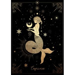 Press, Free Moon Capricorne: Carnet de notes Signe astrologique du Capricorne 120 pages lignées Design élégant Couverture rigide Press, Free Moon Capricorne: Carnet de notes Signe astrologique du Capricorne 120 pages lignées Design élégant Couverture rigide